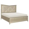 K BED W/ FB STRGE & LED, CHA