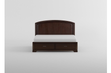 1520WH Bedroom Hudson Collection 4pc Set (QB+NS+DR+MR)