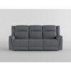 9646GY-3 Double Reclining Sofa