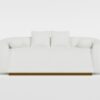 8568WH Seating-Novella Collection 2pc Set: Love, Chair