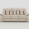 8229NDG-PW Seating-Amite Collection 2pc Set: Sofa, Love (Power)