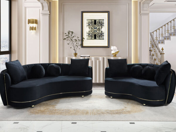 Madrid Black
Sofa + Loveseat Set