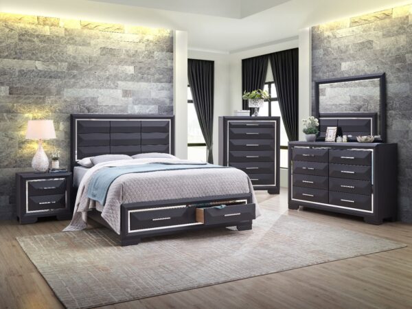 Zhuri B140 King 4 Piece Set