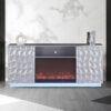 Salvador Silver TV Stand
