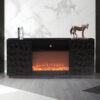 Salvador Black TV Stand