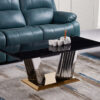 Shakespeare Silver/Black Coffee Table