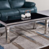 Gandhi Silver/Black Coffee Table