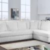 Lisbon White
2-Pc Sectional Reversible Chaise