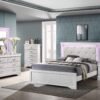 Nora White Queen 4 Piece Set