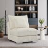 London Cream 5 Piece Sectional