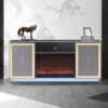 Cali Silver TV Stand