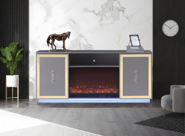 Cali Silver TV Stand