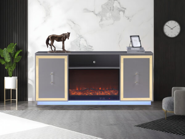 Cali Silver TV Stand