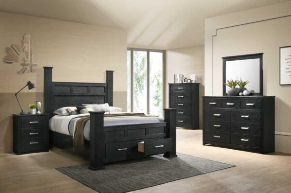 Fiona Black B276 King 4 Piece Set