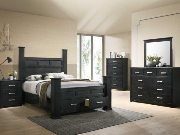 Fiona Black B276 King 4 Piece Set