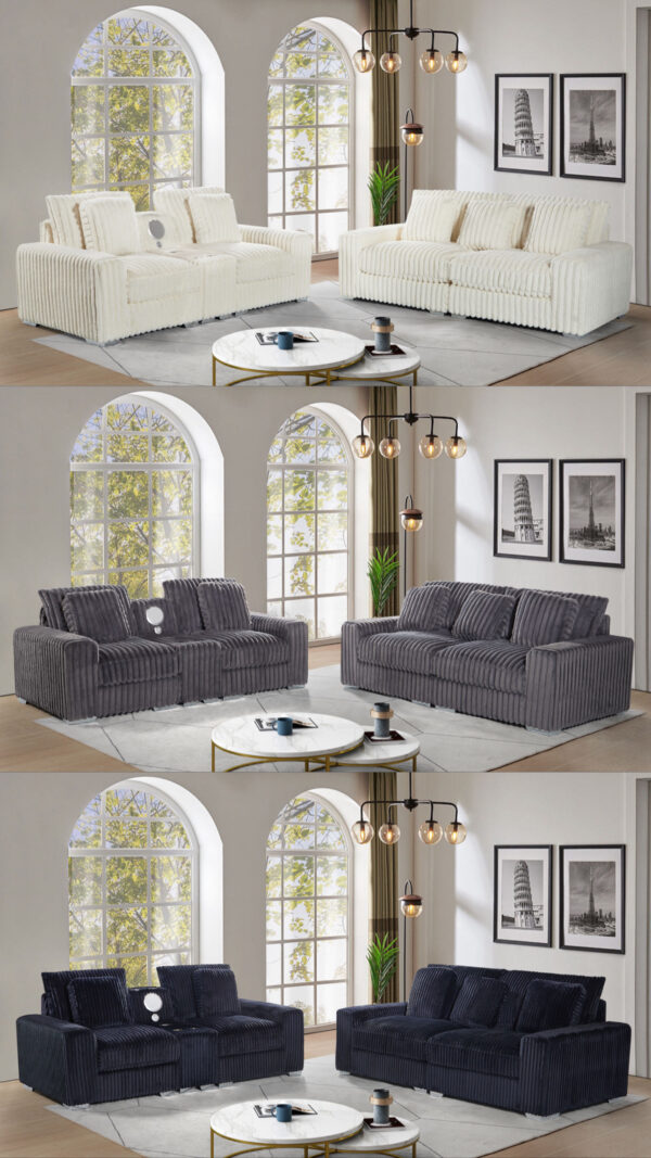 Cologne Cream
2 Piece Loveseat
