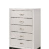 Caroline White B128 Twin 5 Piece Set