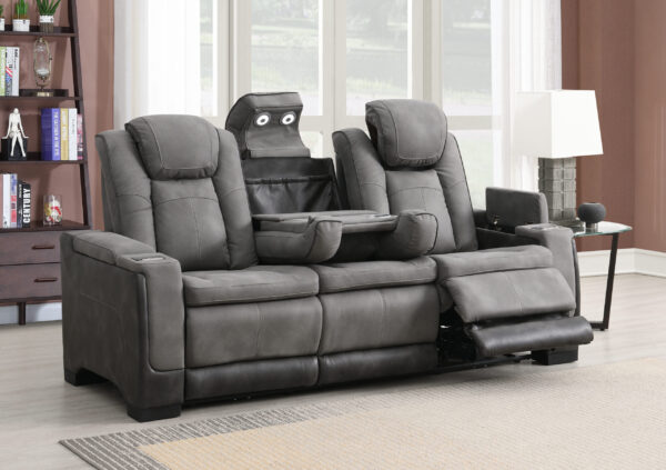 Arcadia Gray Sofa + Loveseat Set