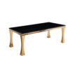 Gandhi Gold/Black Coffee Table
