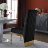 Cinderella Black &  Gold Dining Chair