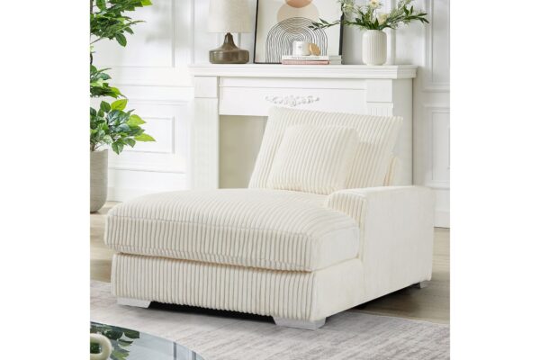 London Cream 5 Piece Sectional