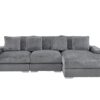 London Gray 3 Piece Sectional RAF Chaise
3-Pc RAF Sectional Right Chaise