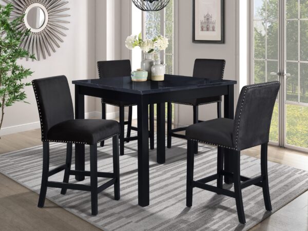 Leo Black/Black 5 Piece