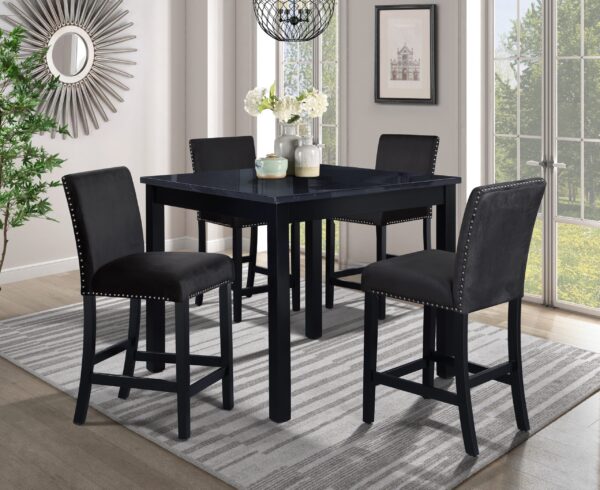 Leo Black/Black 5 Piece