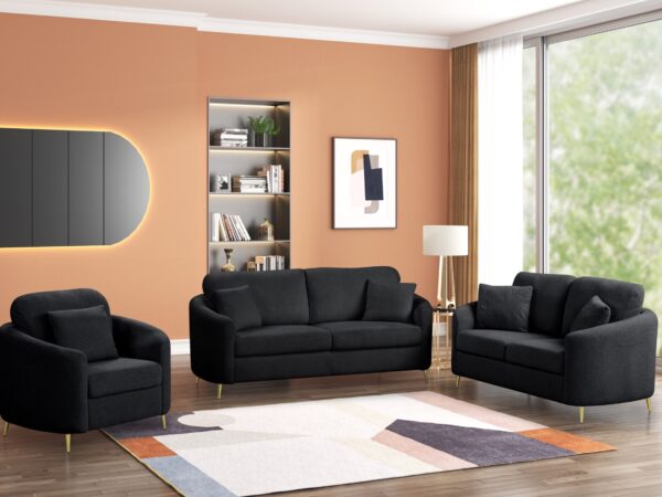 Oslo BlackLoveseat