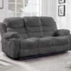 Flint Gray Sofa + Loveseat Set