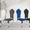 Lilo White & Silver Dining Chair