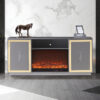 Cali Silver TV Stand