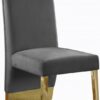 Cinderella Gray & Gold Dining Chair