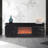 Bogota Black TV Stand