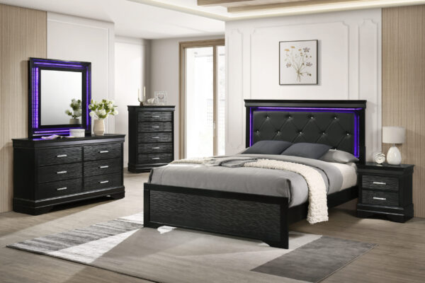 Nora Black Full 4 Piece Set