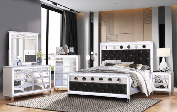 Gemma Black Queen 4 Piece Set