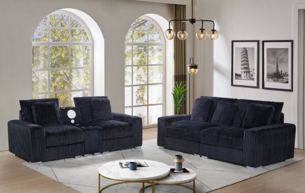 Cologne Black
3 Piece Sofa