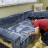 Bora Bora Blue
3-Pc Sectional Chaise