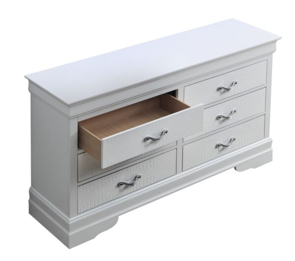 Nora White Queen 4 Piece Set