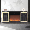 Quito Black TV Stand