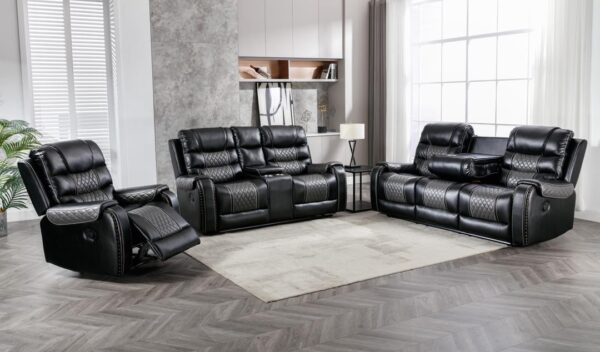 South Sarasota Black/Gray Chair