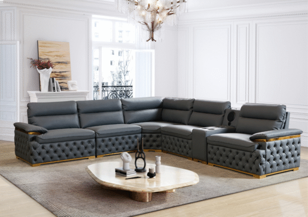 Berlin Gray
6-Pc Sectional