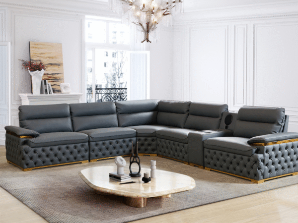 Berlin Gray6-Pc Sectional