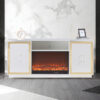 Cali White TV Stand