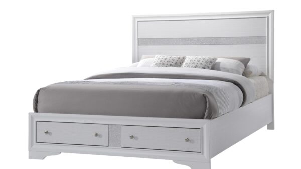 Lubna White Full 5 Piece Set