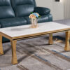 Gandhi Gold/White Coffee Table