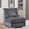 London Gray 6 Piece LAF Chaise Sectional
6-Pc Sectional LAF Chaise