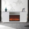 Salvador White TV Stand