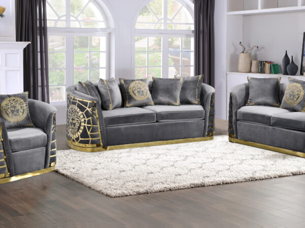 Odessa Gray
Sofa + Loveseat Set