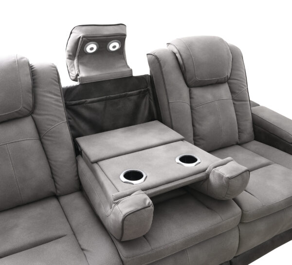 Arcadia Gray Sofa + Loveseat Set